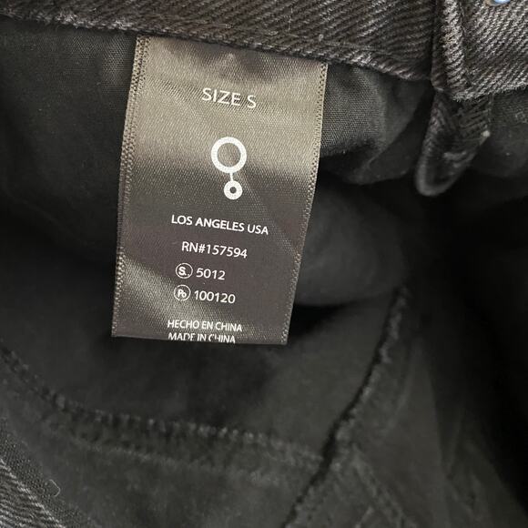 Insane Gene Crossover Black Denim Shorts Distressed Grunge Punk – Small - Picture 9 of 10